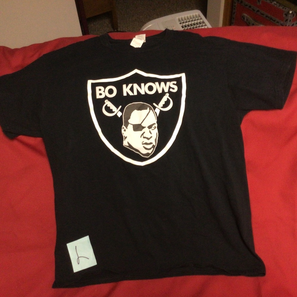NFL  BO JACKSON mens tshirt